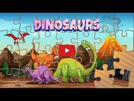 طريقة لعب الفيديو الخاصة ب Dinosaur puzzles1
