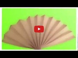 Vídeo de Arte de papel artesanal de origami 1