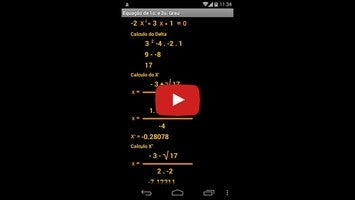 Video về Equation 1º and 2º degree.1