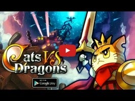 Gameplay video of Cats vs Dragons 1