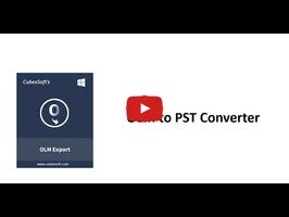 Video about CubexSoft OLM Converter 1