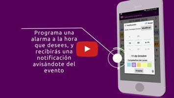 فيديو حول Calendario Laboral Argentina1
