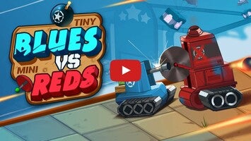 Video gameplay Tiny Blues Vs Mini Reds 1