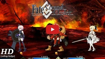Gameplay video of Fate/Grand Order 1
