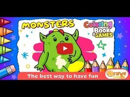 Vidéo de jeu deFantasy - Coloring Book and Games1