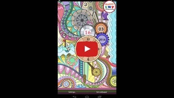 Video über Glass Clock Live Wallpaper FREE 1