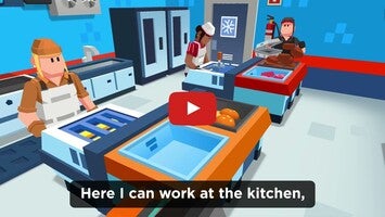 Gameplay video of Idle Burger Empire Tycoon 1