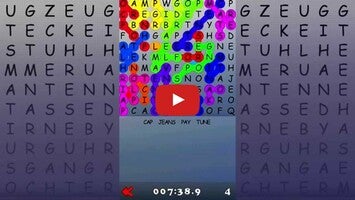 Video gameplay Word Search Puzzle Game 1