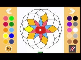 Gameplay video of Coloring Pages Monster and Alien 1