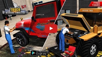 Vidéo de jeu deReal Truck Mechanic Workshop1