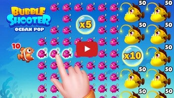 Gameplay video of Bubble Shooter Ocean Pop 1