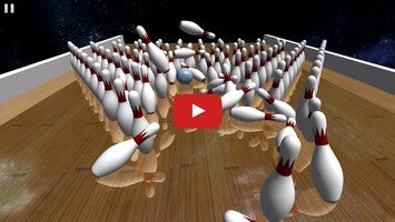 Gameplay video of Galaxy Bowling ™ 3D HD 1