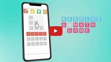 طريقة لعب الفيديو الخاصة ب RESOLVE a math game1