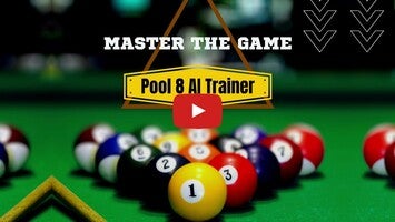 Gameplay video of Pool 8 AI Trainer 1