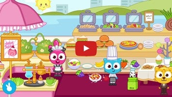 Gameplay video of Papo Town Restaurant 1