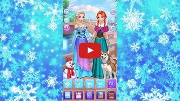 Gameplay video of Icy Dress Up - Girls Games 1