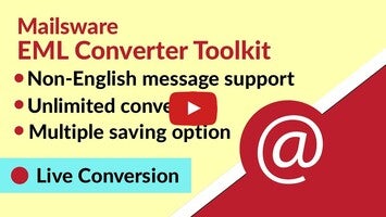 Vidéo au sujet deMailsWare EML Converter Toolkit1