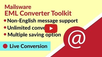 Video về MailsWare EML Converter Toolkit1