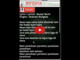 Video about iLYRICS Hindi Songs 1