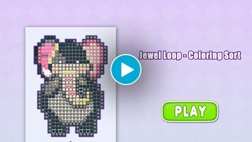 Vídeo-gameplay de Jewel Loop - Coloring Sort 1