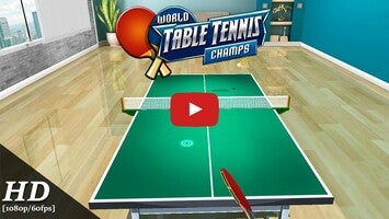 Gameplay video of World Table Tennis Champs 1