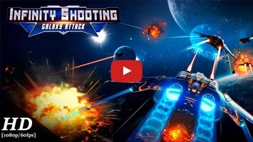 วิดีโอการเล่นเกมของ Infinite Shooting: Galaxy Attack 1