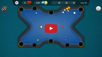 Vídeo de gameplay de Pool Pocket - Billiard Puzzle 1