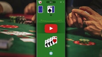 Gameplay video of Blackjack 1