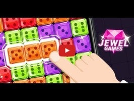 Vídeo de gameplay de Jewel Games: Dice Merge Puzzle 1