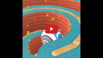 Gameplay video of City Rolling Ball: Ball Games 1