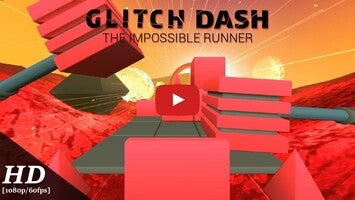 Gameplay video of Glitch Dash 1