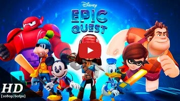 طريقة لعب الفيديو الخاصة ب Disney Epic Quest1
