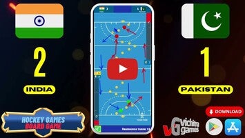 Vídeo-gameplay de Hockey Games - Board Game 1