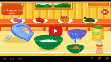 Gameplay video of Cooking Crunchy Sugar Cookies 1