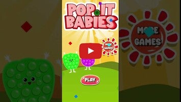 Gameplay video of Baby Pop It Kids Fidget Toys 1