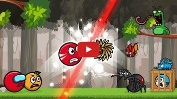 วิดีโอการเล่นเกมของ Red Hero Ball: Roller Ball 4 1