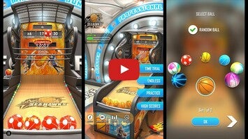 Gameplay video of Basketball Flick 3D 1