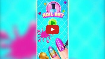 Nail Salon Girls Manicure Game 1 का गेमप्ले वीडियो
