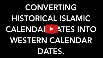 วิดีโอเกี่ยวกับ Islamic Calendar Converter 1