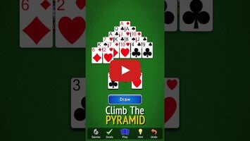 Video gameplay Pyramid Solitaire 1