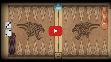 Vídeo de gameplay de Backgammon Nard offline online 1