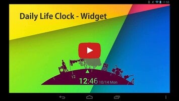 فيديو حول Daily Life Clock Widget1