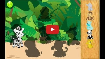 Gameplay video of Puzzles for Kids - Animals 1