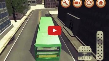 City Bus Simulator 1 का गेमप्ले वीडियो