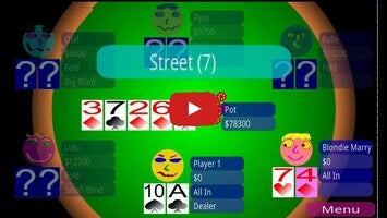 Vídeo-gameplay de Offline Poker Texas Holdem 1