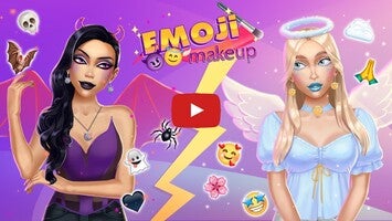 วิดีโอการเล่นเกมของ Emoji Makeup 1