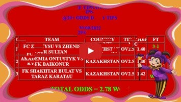 Video about 20+ ODDS DAILY TIPS 1