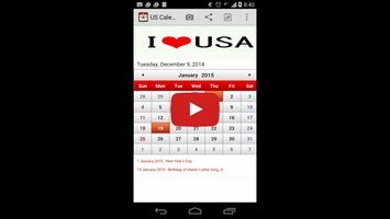 Video about US Calendar 1