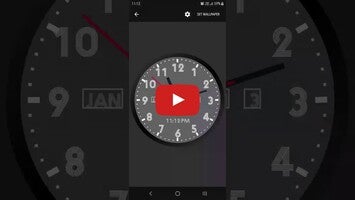 Video about Analog Clock Live Wallpaper 1