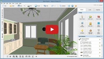 Vídeo de Interior Design 3D 1